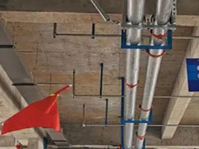 郧阳管廊支架的安装方法
